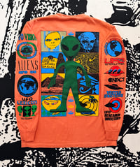 Image 2 of VISITORS FROM WITHIN REDUX (TERRACOTTA LONG SLEEVE)