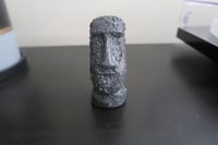 Image 4 of Moai Easter Island Head Statue Black