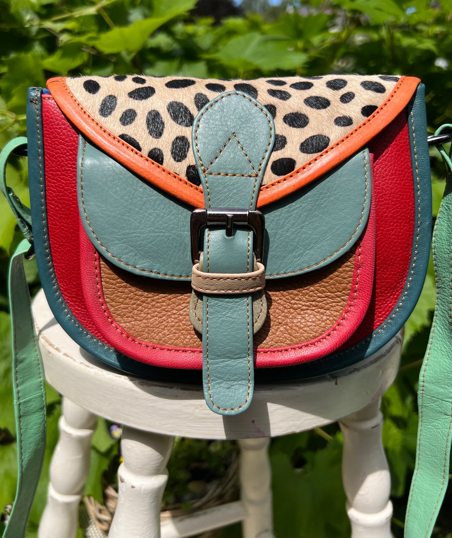 Image of Multicoloured Saddle #37B