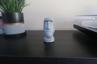 Image 3 of Moai Easter Island Head Statue Grey