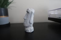 Image 4 of Moai Easter Island Head Statue Cream