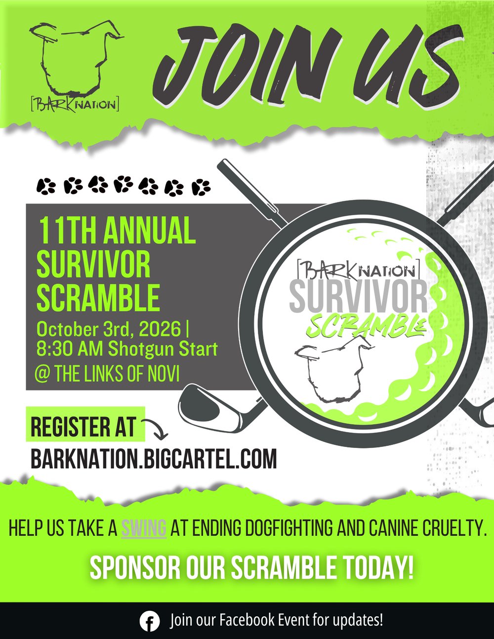 Registration: 11th Annual Survivor Scramble