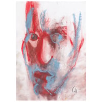 Image 1 of Alight- Sketchbook Drawing in Soft Pastels on Paper 