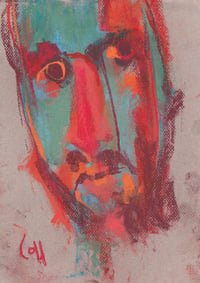Image 2 of Crawford - Sketchbook Drawing in Soft Pastels on Paper 