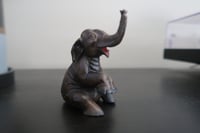 Image 5 of Elephant Statue Bronze Small