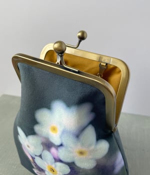Image of Forget-me-not, crossbody velvet bag - fits phone