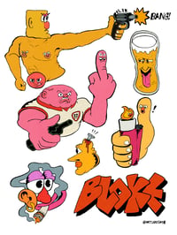 'Bloke' A4 POSTER