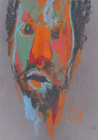Image 2 of Watch - Sketchbook Drawing in Soft Pastels on Paper 