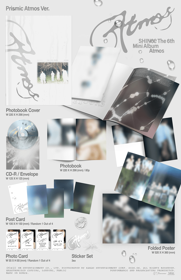 Image of SHINee ‘Atmos’ (PrIsmIc Atmos Ver.)