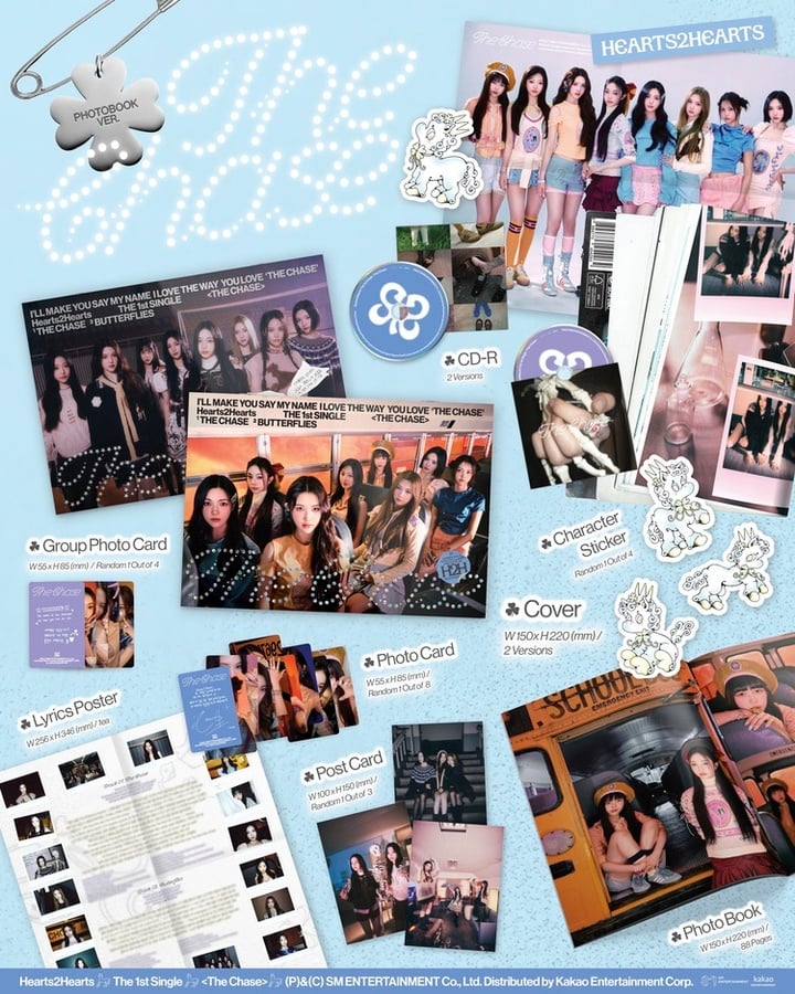 Image of Hearts2Hearts ‘The Chase’ Photobook Ver.
