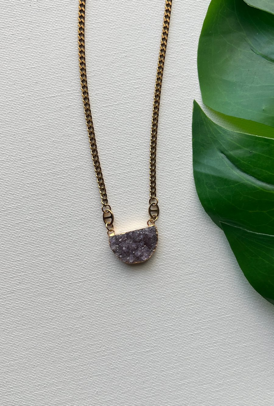 Image of AMMA • Amethyst Matrix Necklace
