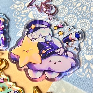 Image of Milky Way cookie CRK Acrylic Keychains
