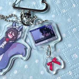 Image of Saki connected Acrylic Keychain
