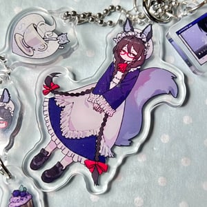 Image of Saki connected Acrylic Keychain
