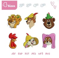 ROBIN EMBROIDERY FILES