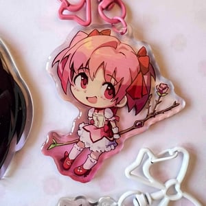Image of Madoka Magica Acrylic Keychains