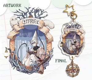 Image of Qifrey 3D Acrylic keychain [No pendant]