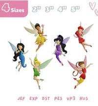 FAIRIES EMBROIDERY FILE