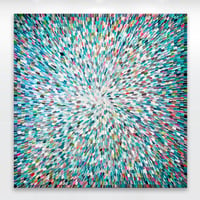 Image 1 of 'A million soft reflections' - 150x150cm