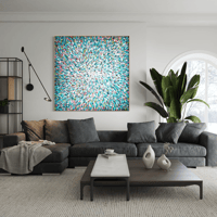 Image 13 of 'A million soft reflections' - 150x150cm