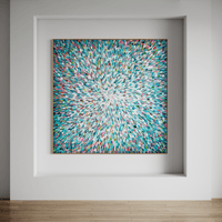 Image 14 of 'A million soft reflections' - 150x150cm