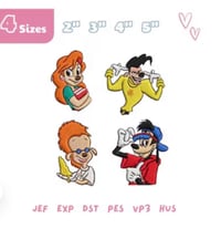 GOOFY EMBROIDERY FILE