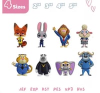 ZOO EMBROIDERY FILE