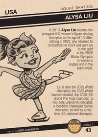Image 2 of Series 1 card #43 Alysa Liu