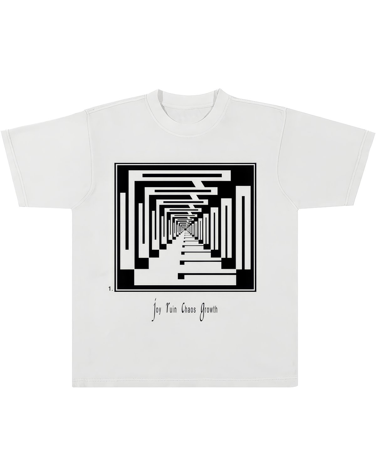 Image of J.R.C.G. - JOY RUIN CHAOS GROWTH T
