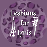 Image 2 of Lesbians for Ignis button