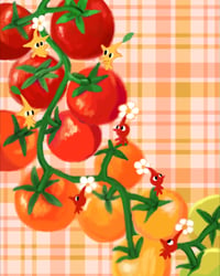 Tomato creature print (5 x 7)