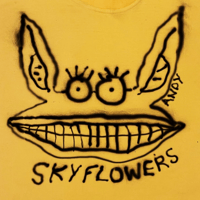 Image 2 of SKYFLOWERS Yellow classic t-shirt