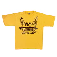 Image 1 of SKYFLOWERS Yellow classic t-shirt