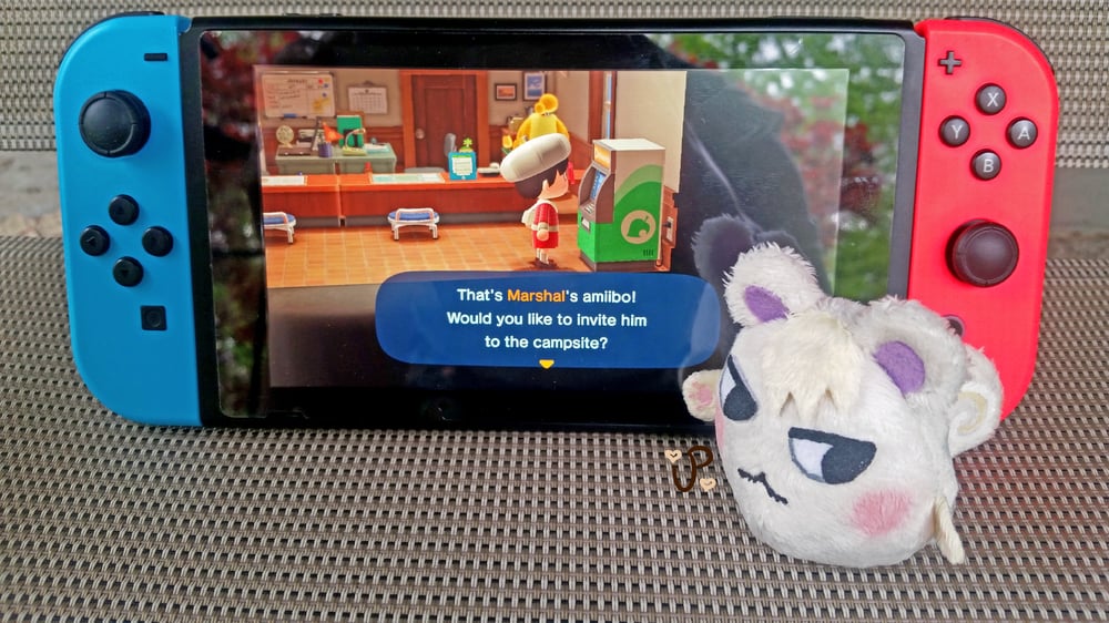 Image of Marshall Animal Crossing Amiibo Plush