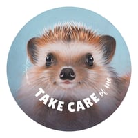 Image 2 of Take care | Animal Rights | Button