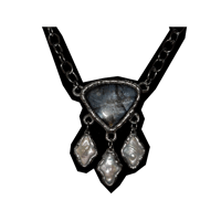 Image 1 of Dark Labradorite Amulet