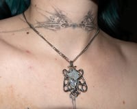Image 2 of Moonstone Moth Amulet
