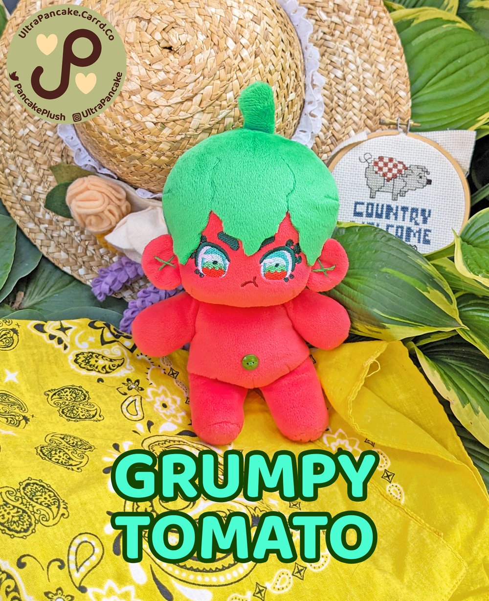 Image of Grumpy Tomato Kid! - 8in/20cm Doll