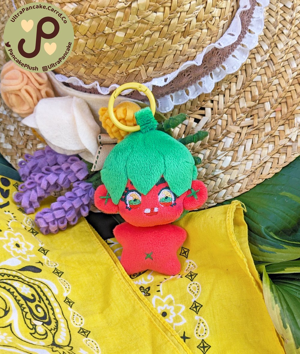 Image of Happy Tomato Keychain - 4in/10cm