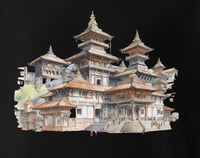 Image 2 of Temple Printed Hoodie