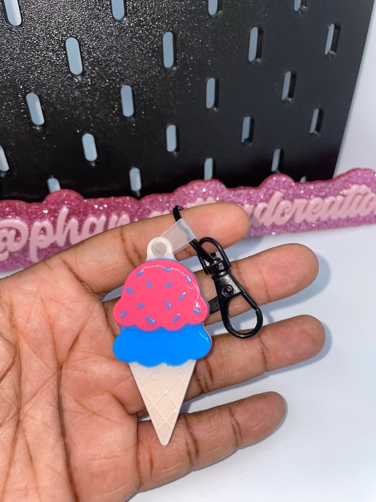 Image of Ice cream NFC keychain