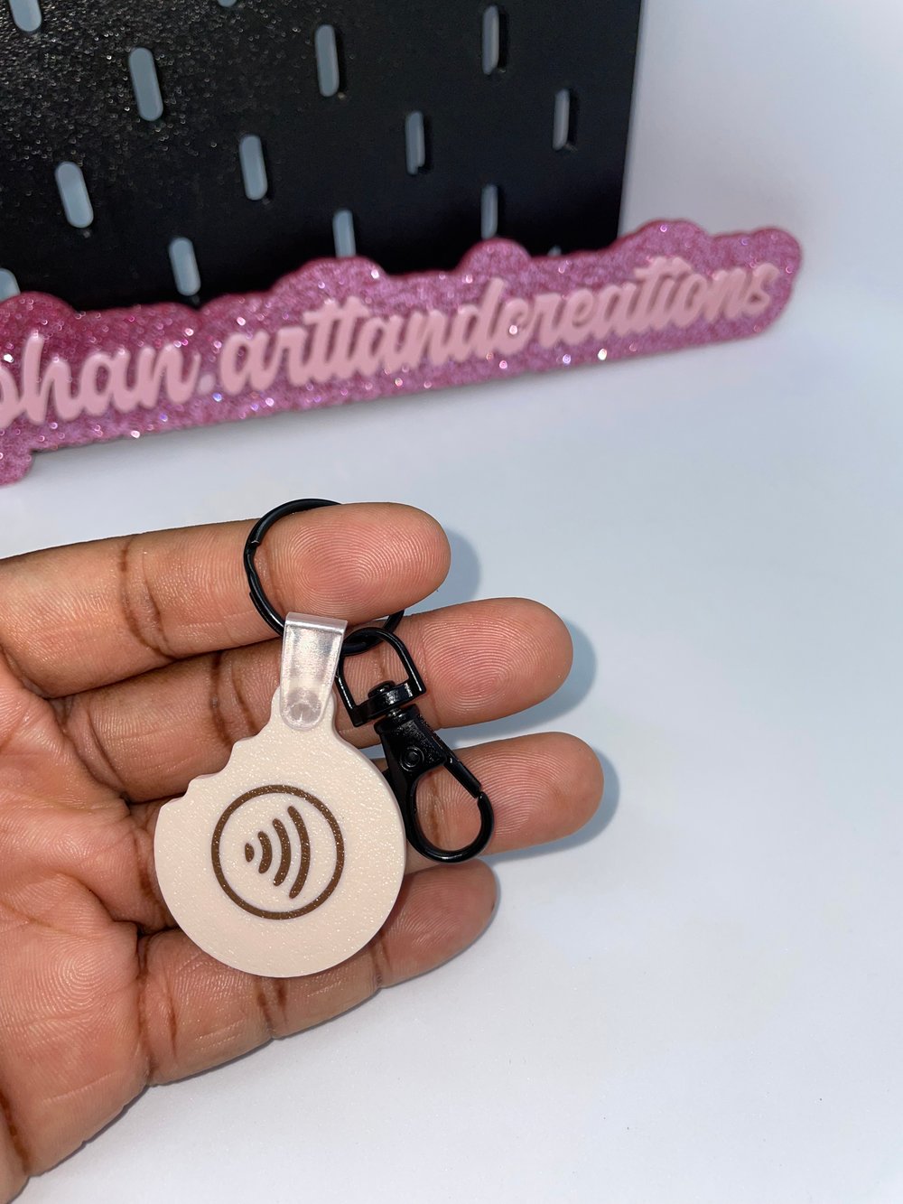 Image of Cookie NFC keychain