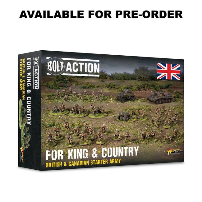 'For King & Country' - British & Canadian Starter Army