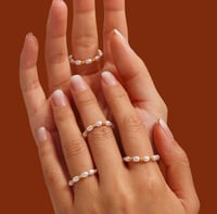 Image 1 of Fresh Pearly Band Ring