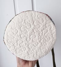 Image 5 of Vintage Floral Patchwork Quilt Drawstring Bag 