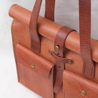 Image 6 of STUDIO LINE Midi Roll Top Work Tote in light brown
