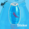 Quarter Water Sticker