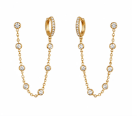 Image 1 of The Alba Chain Studs 