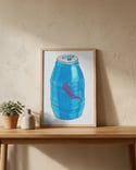 Quarter Water print