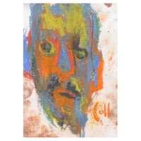 Image 1 of Static - Sketchbook Drawing in Soft Pastels on Paper 